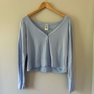 No Boundaries Light Blue two piece set